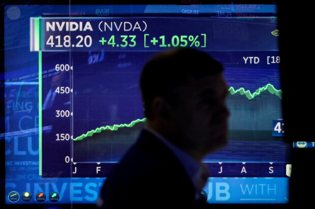 Nvidia replaces Alphabet as Wall St's third most valuable company