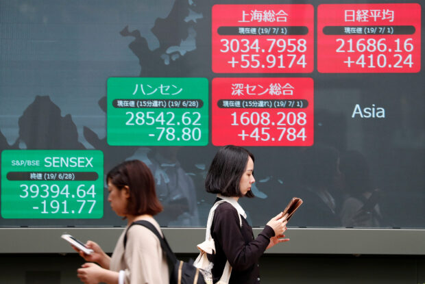 World shares off record highs ahead of inflation tests
