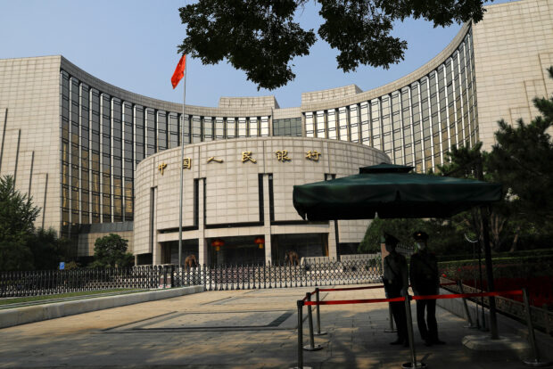 China central bank leaves key policy rate unchanged, as expected