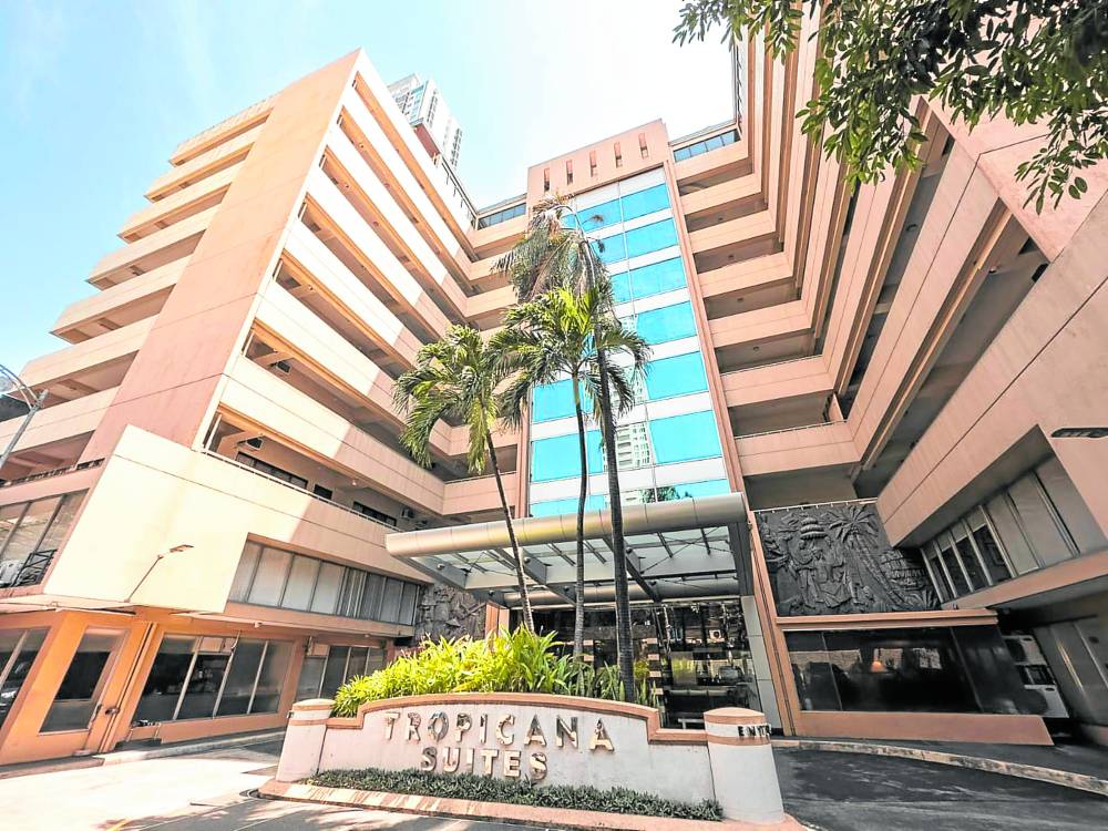 The 100-room Tropicana Suites Residences in Malate, Manila 