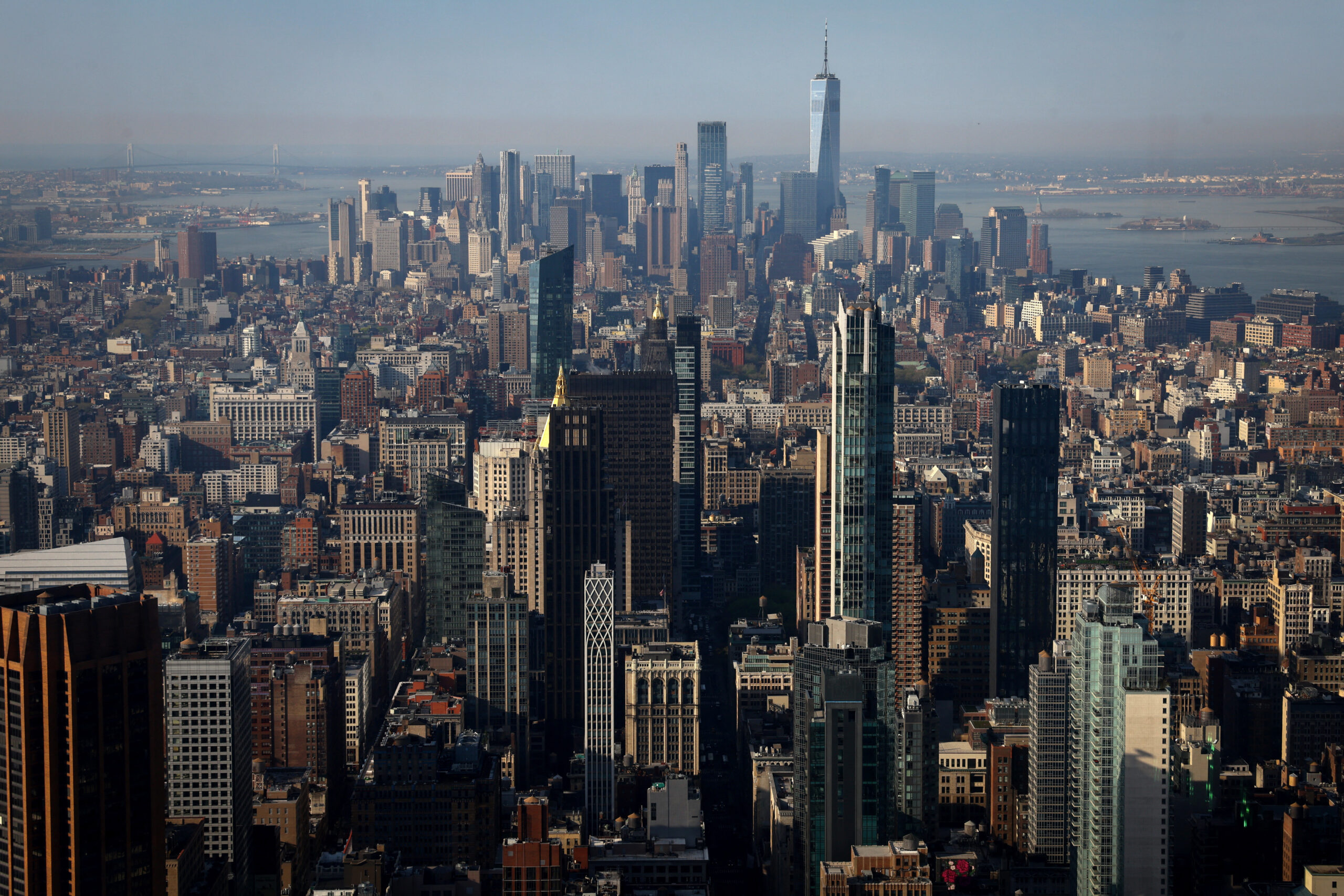 U city. Парковка в Нью-Йорке. Radio Row Manhattan.