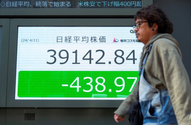 Asia tracks Wall St losses as US data deals blow to rate cut hopes