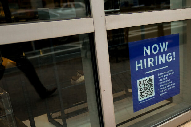 US job openings rise slightly; labor market steadily easing