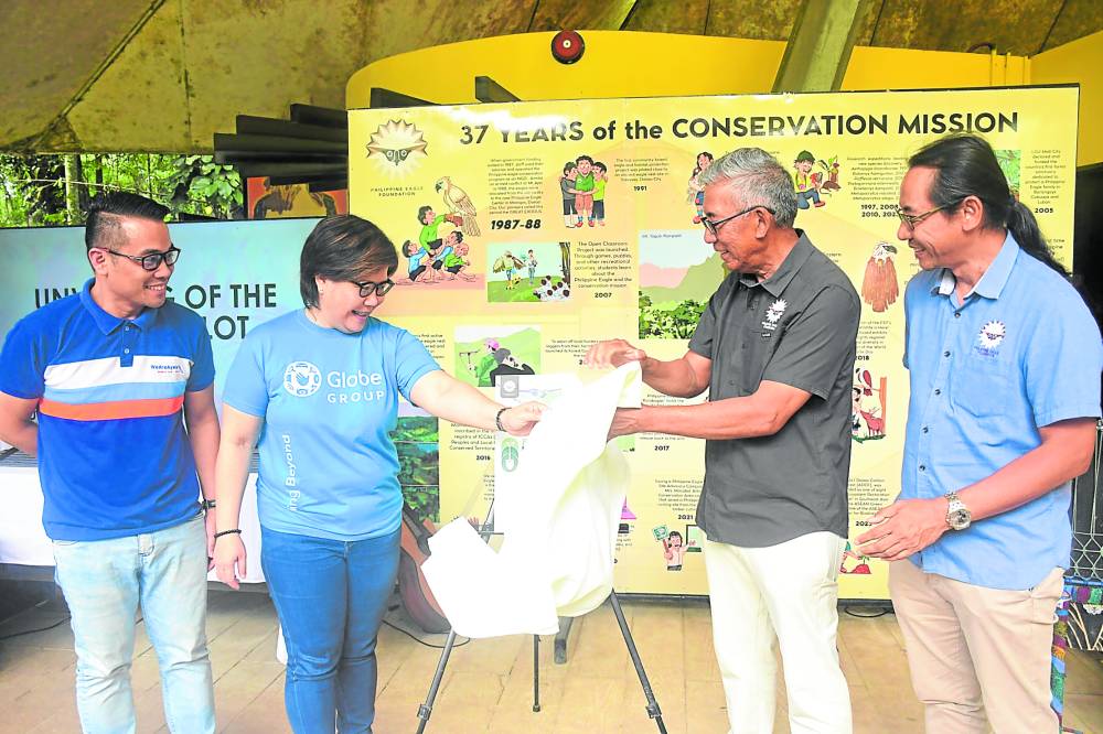 Planting for the futureof the Philippine eagle