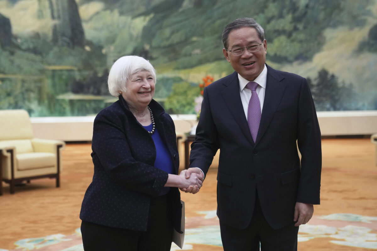 Yellen says US-China relationship on 'more stable footing'