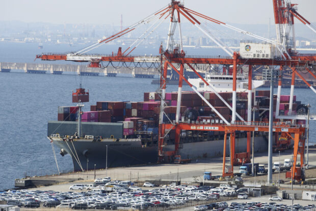 Japan records a trade deficit for the third straight fiscal year