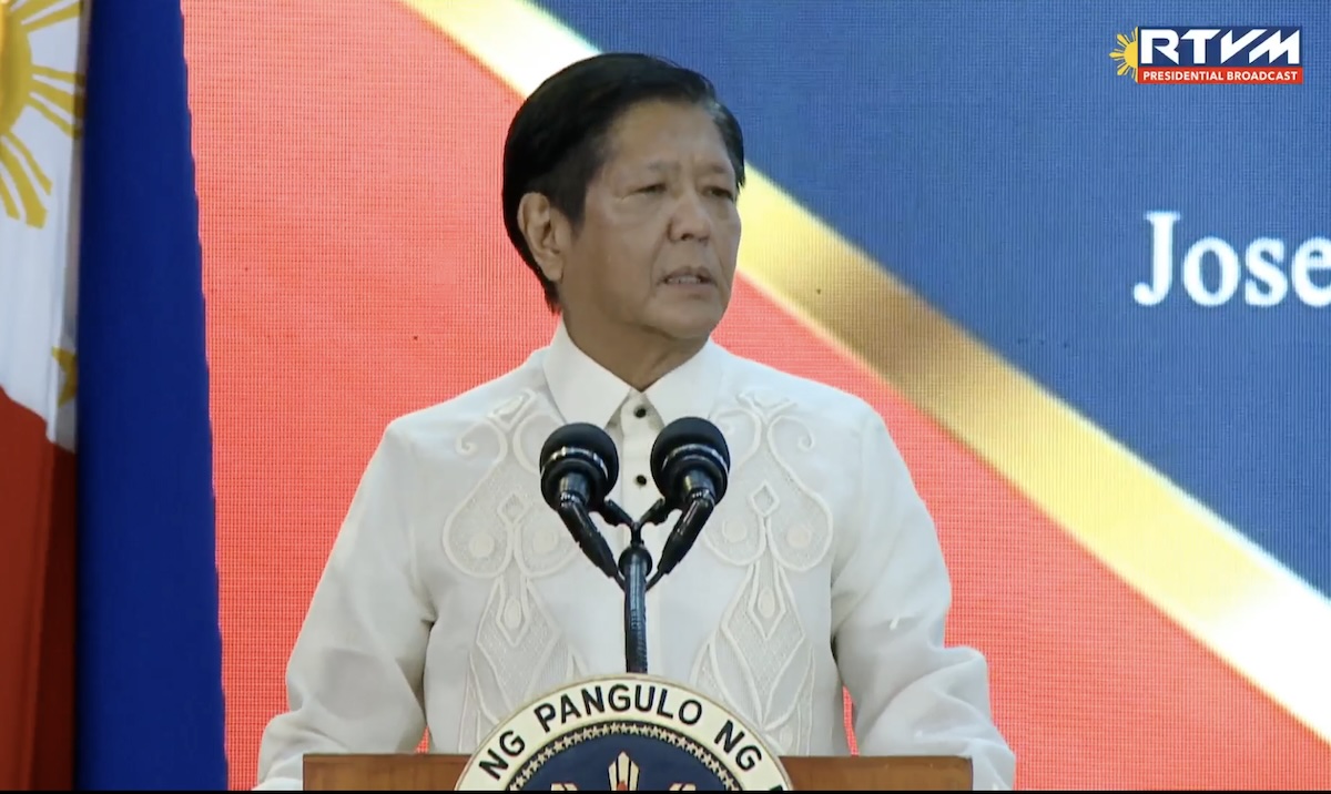 PHOTO: Ferdinand Marcos at PICC for GOCC Day