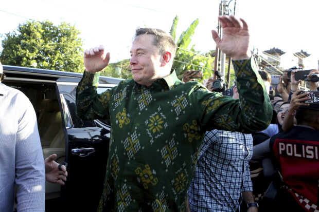 Elon Musk in Bali, Indonesia