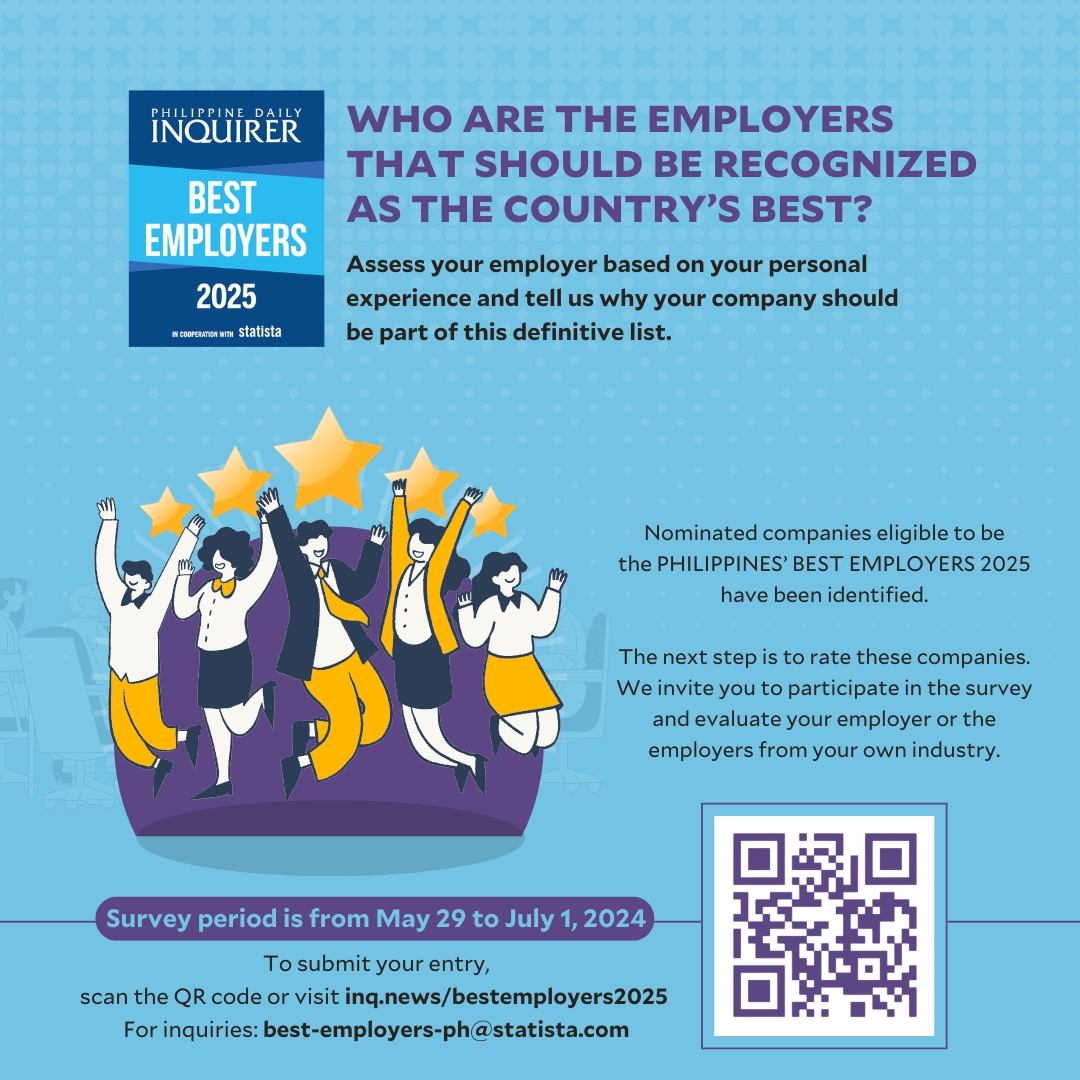 Survey to choose 2025 Best Employers begins Inquirer Business