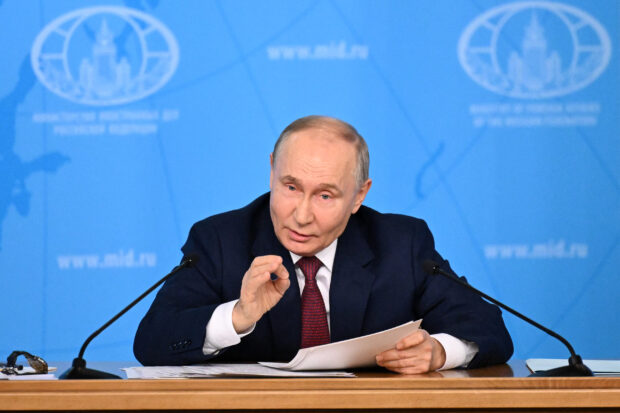 Putin says freezing of Russian assets in West is 'theft'