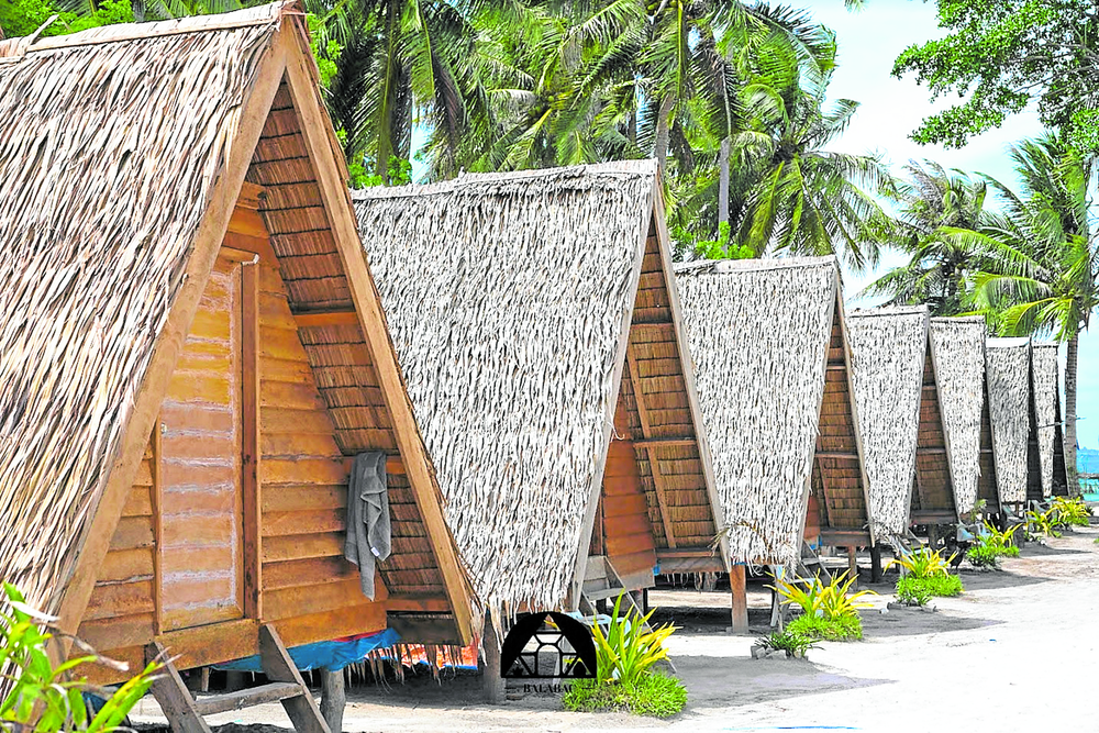 The traditional A-frame hut and cozy tents allow you to sleep under the stars.