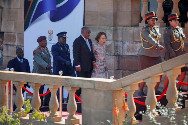 Cyril Ramaphosa is inaugurated as president