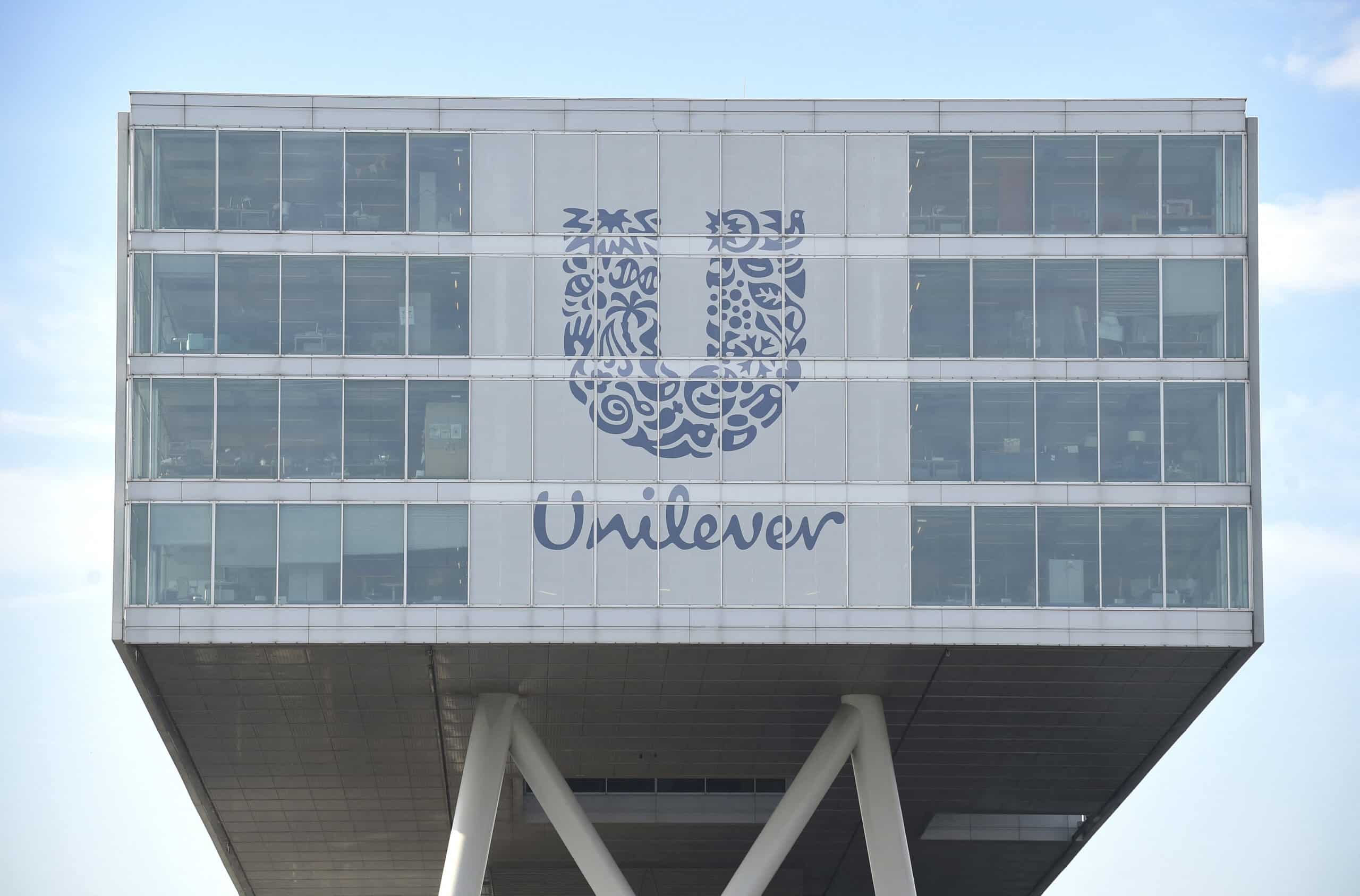 Unilever profit edges higher in first half