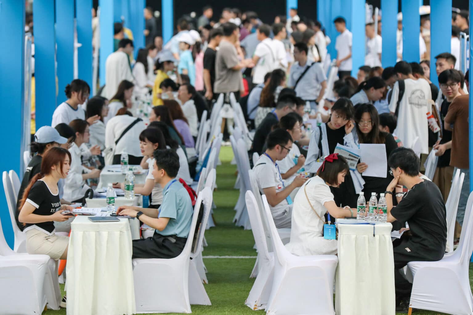 China youth unemployment down in June - statistics bureau