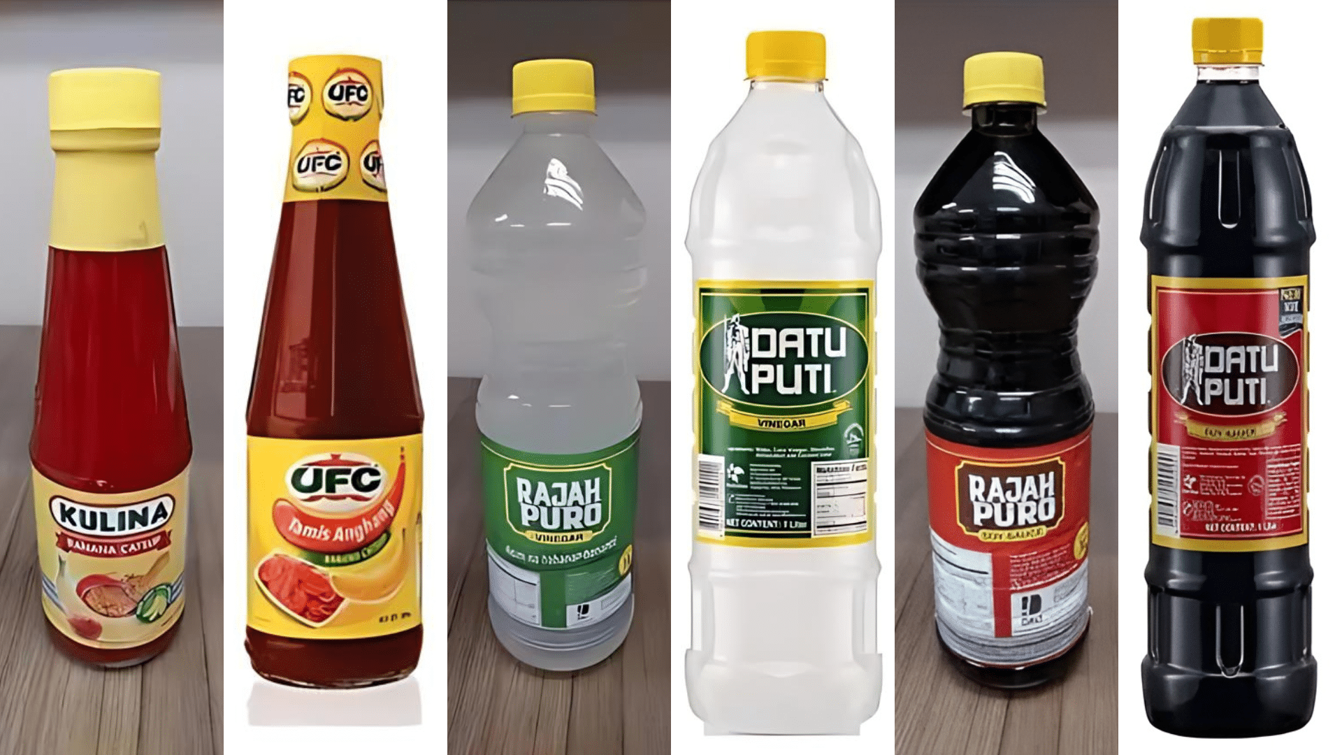 The case stems from the Dali selling Kulina catsup and chili sauce, and Rajah Puro vinegar and soy sauce in packaging confusingly similar to Nutri-Asia’s popular household brands UFC and Datu Puti products. (Photo from law firm Cruz Marcelo &amp; Tenefrancia website)