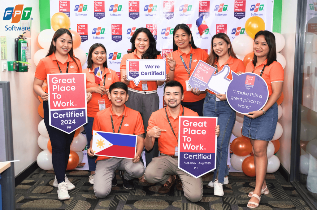 FPT Software Philippines earns prestigious 'Great Place to Work' certification