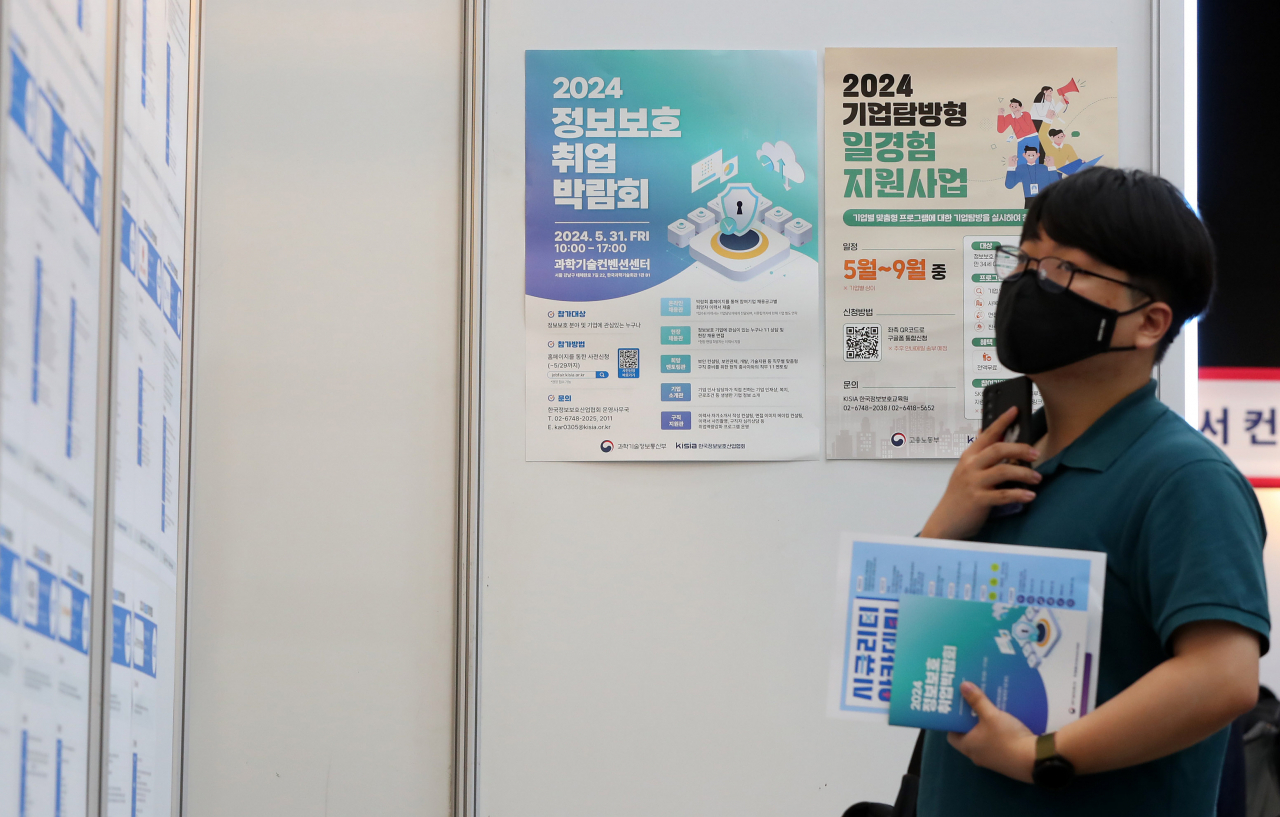 More young Koreans give up on finding a job