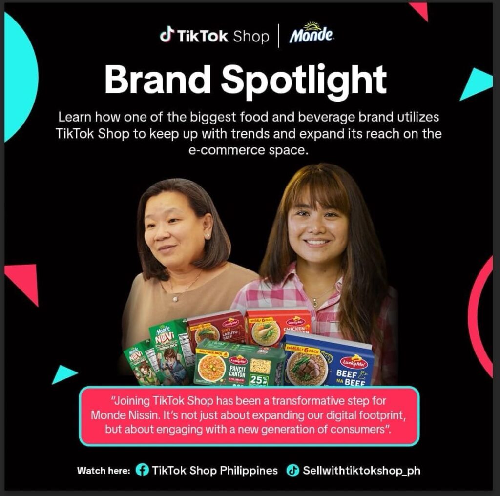 Monde Nissin TikTok Shop