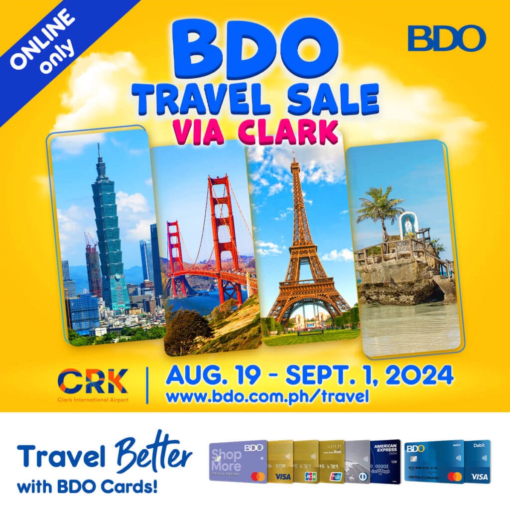 BDO Travel Sale