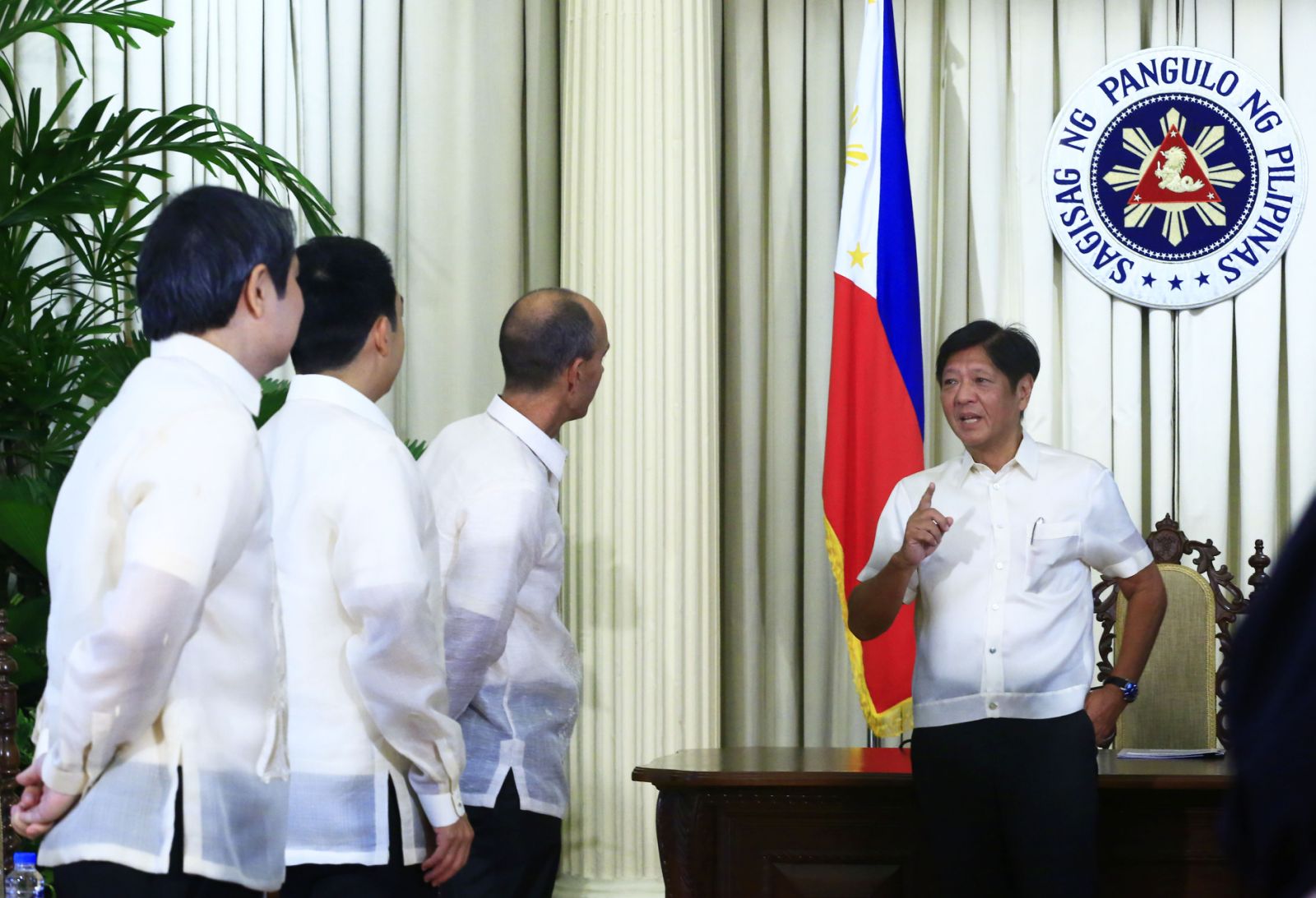 McKinsey & Company CEO Bob Sternfels pays President Ferdinand Marcos Jr. a courtesy call at the Malacañang Palace on Thursday, Aug. 15. | Photo from PPA Pool