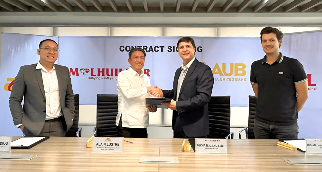 M Lhuillier and AUB form strategic alliance to enhance financial services