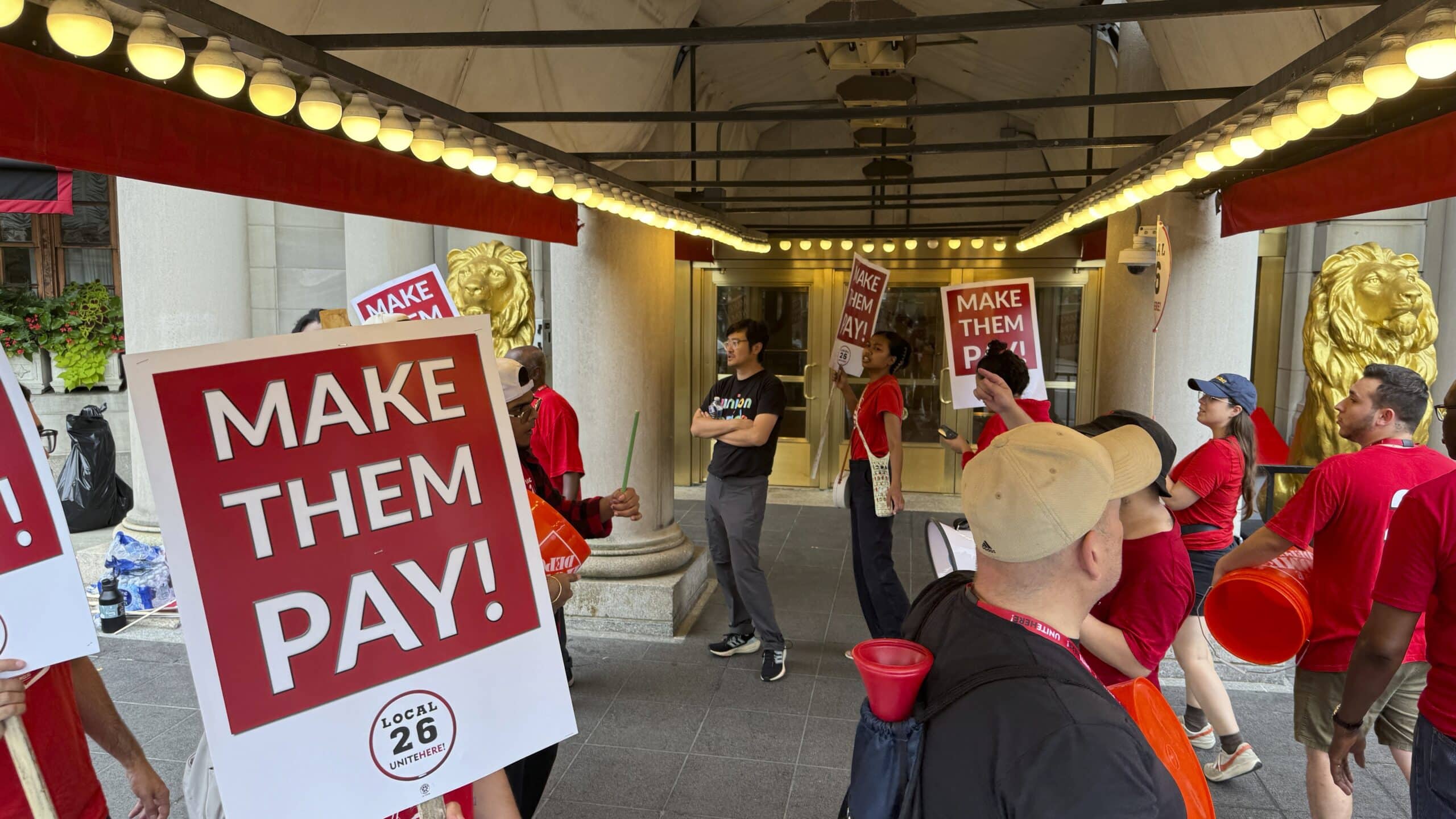 US hotel workers launch strike over holiday weekend