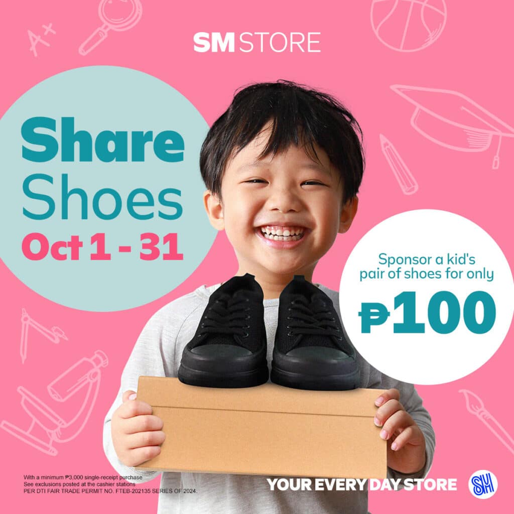 Share shoes program Henry Sy Sr.