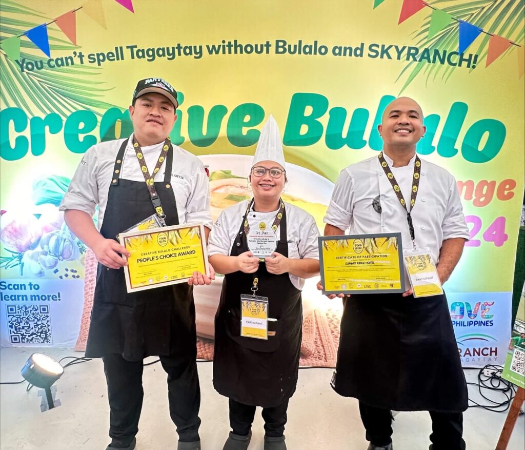 SRT's Bulalo lands on the top 3 in Food and Wine Festival held in Tagaytay