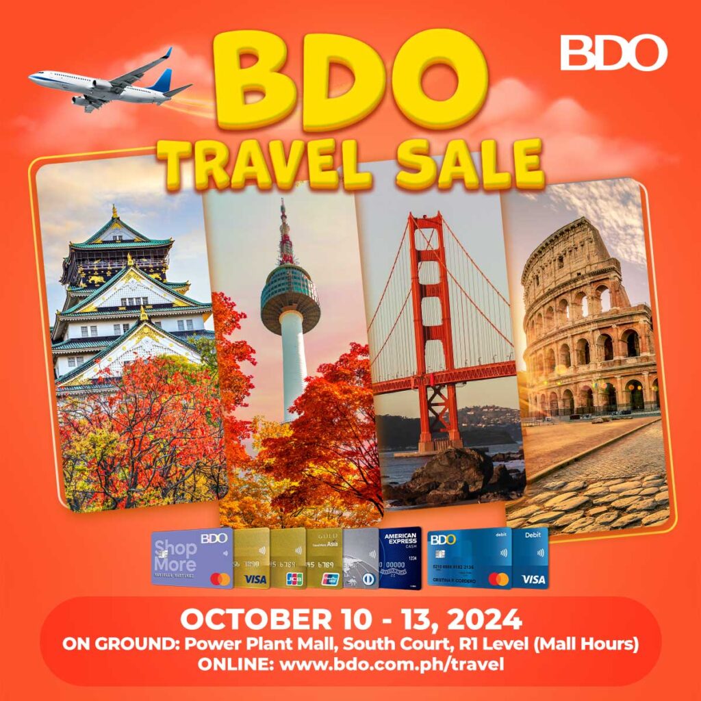 BDO Travel Sale