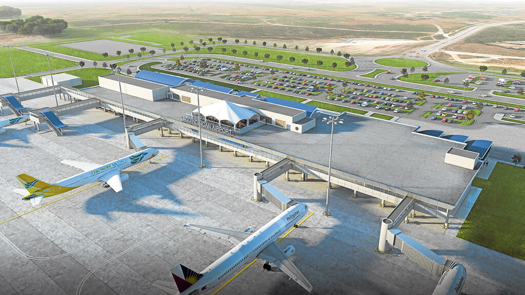 READY FOR TAKEOFF Artist’s impression of future improvements in Laguindingan Airport. —PHOTO FROM ABOITIZ INFRACAPITAL