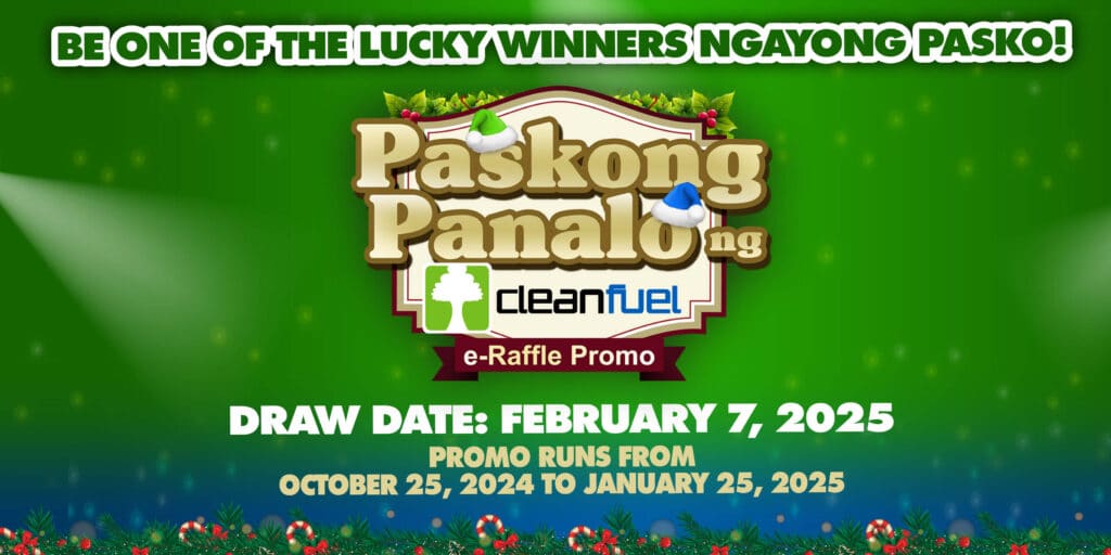 Rev up your holiday with 'Paskong Panalo ng Cleanfuel Raffle promo