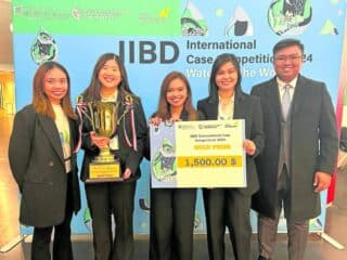 UP team wins gold at int’l business case tilt