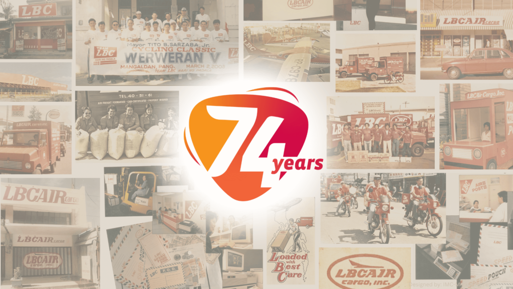 LBC celebrates 74 years of trust and service to Filipinos, setting the stage for exciting new chapters ahead