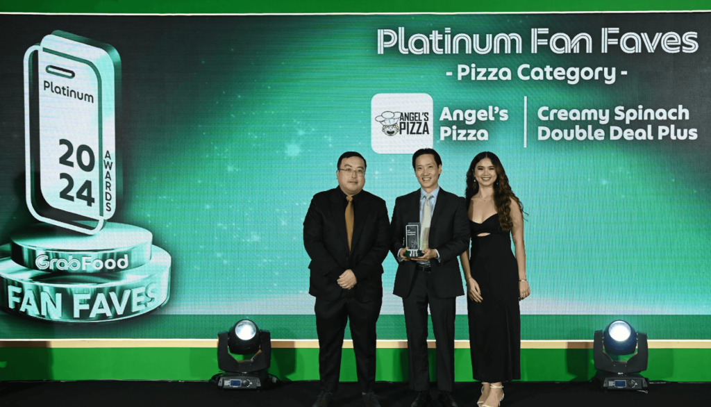 Angel’s Pizza wins GrabFood Platinum Fan Fave Pizza Award for second year in a row