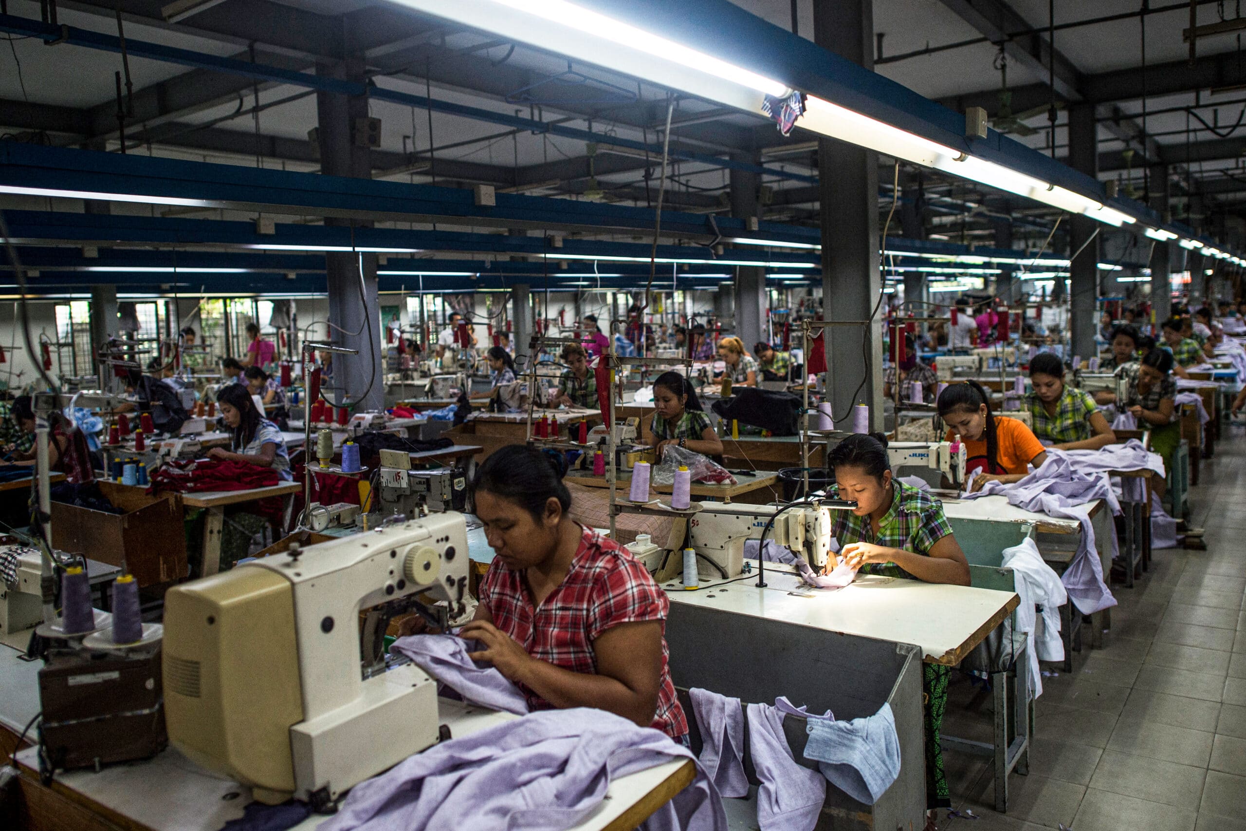 Civil war economy hits Myanmar garment workers