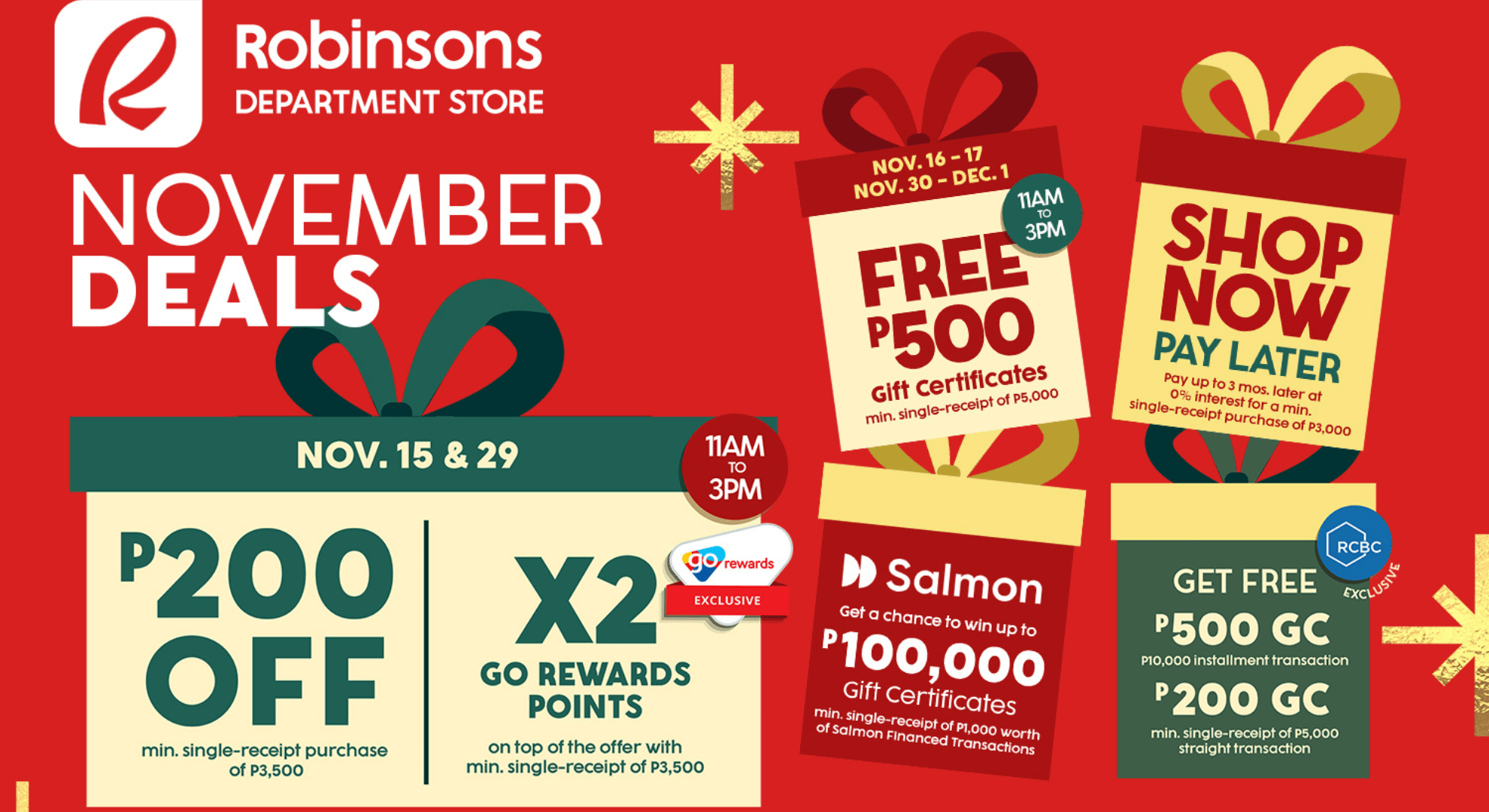 Your guide to gift shopping like a pro at Robinsons Department Store