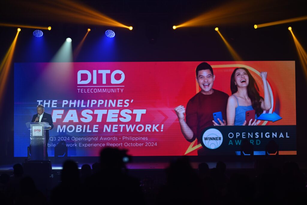 DITO caps off the year with Philippines' Fastest Mobile Network Award