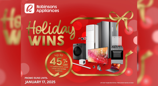 Holiday wins: Transform your home with Robinsons Appliances’ amazing deals