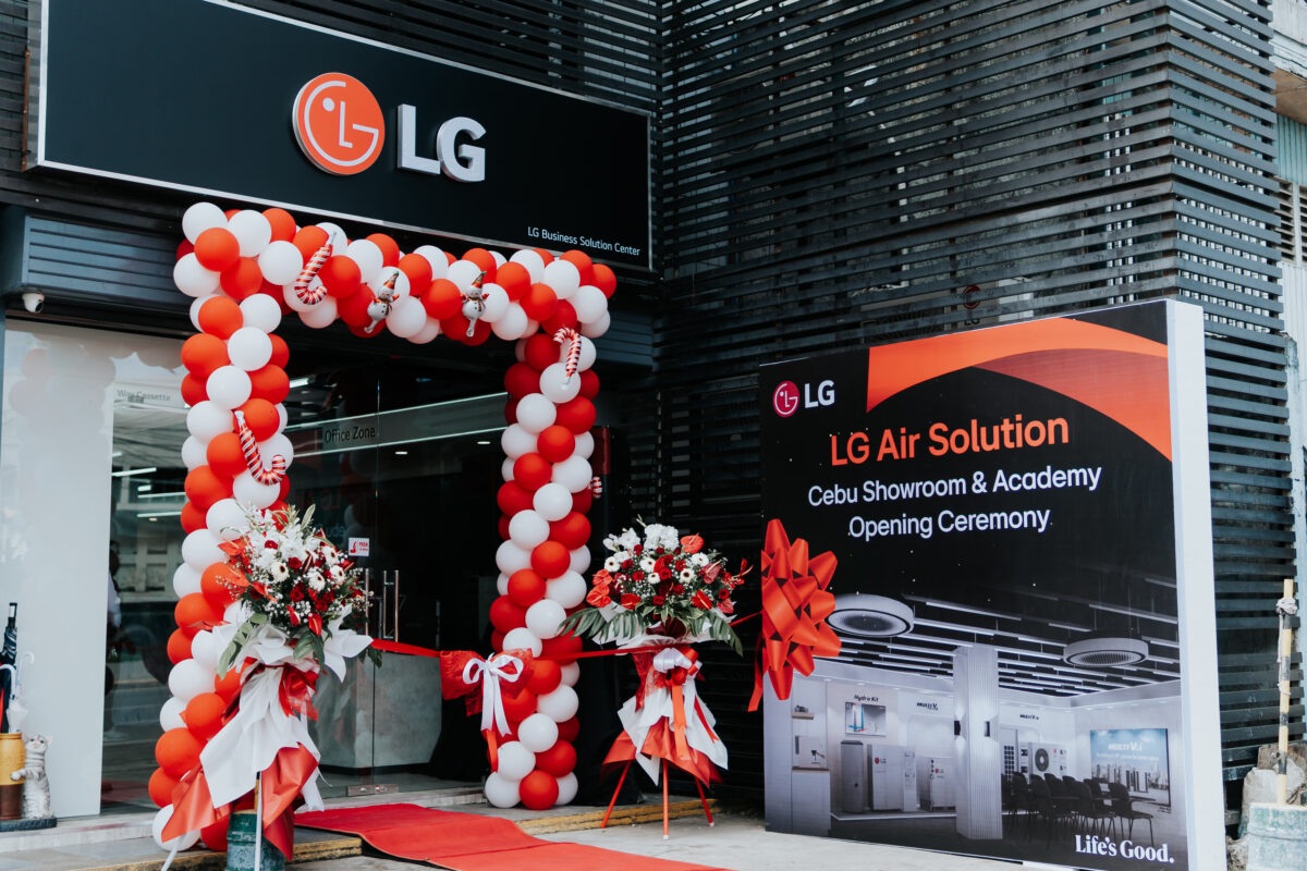 LG Launches Air Solution Showroom and Academy in Cebu encouraging Innovation and Partnerships 