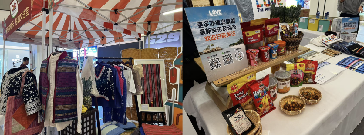 Filipino textiles, food products showcased in Beijing trade fair