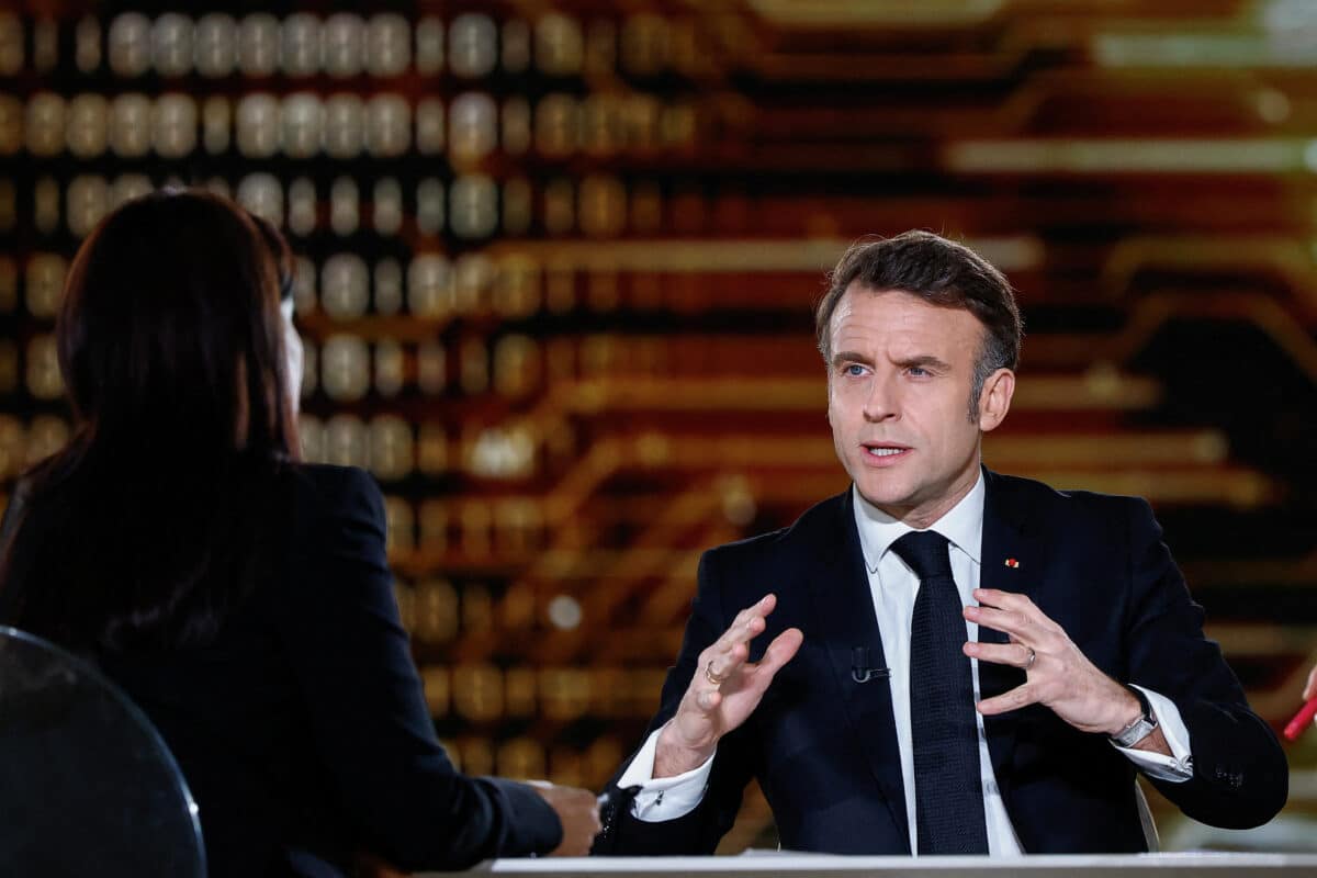 Macron says ready to respond to any US tariffs on Europe