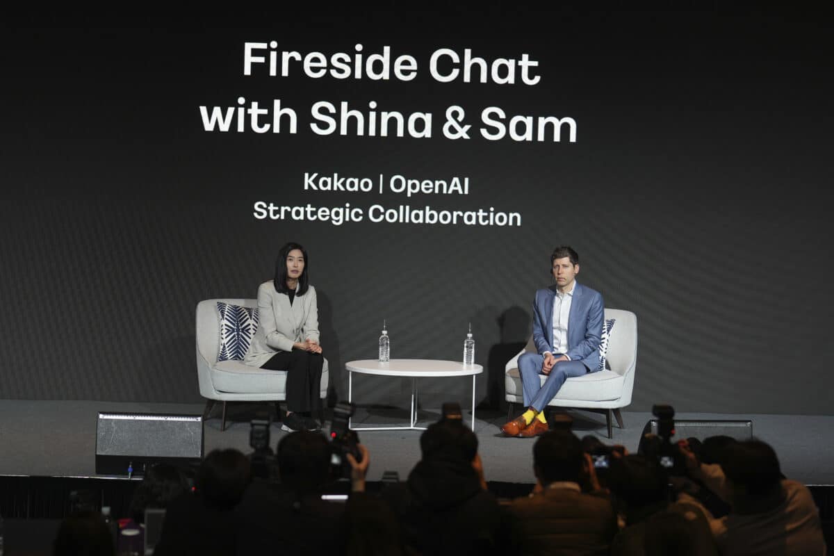 OpenAI chief Altman inks deal with South Korea's Kakao