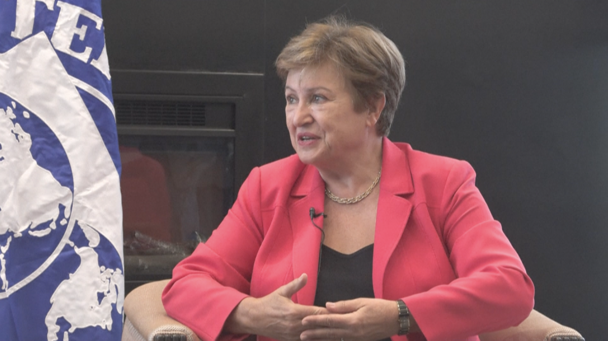 Ethiopia's economic reforms are "tough" but will bring "tremendous rewards", says International Monetary Fund (IMF) head Kristalina Georgieva on a visit to the country. The East African giant of some 120 million people has made a number of liberalising reforms in recent months in a bid to attract investors.(Screen grab from AFP)