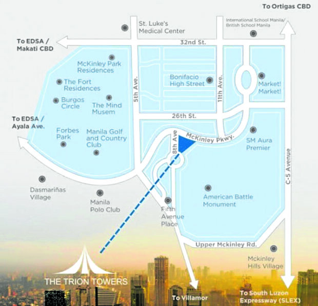 The Trion map
