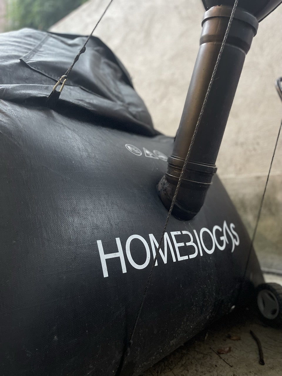 Turning waste into energy—our home biogas system transforms organic waste into clean, renewable cooking gas, reducing our footprint sustainably.