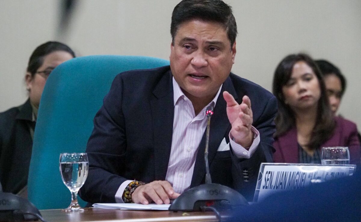 Sen. Juan Miguel 'Migz' Zubiri — Photo from Senator Migz Zubiri/Facebook