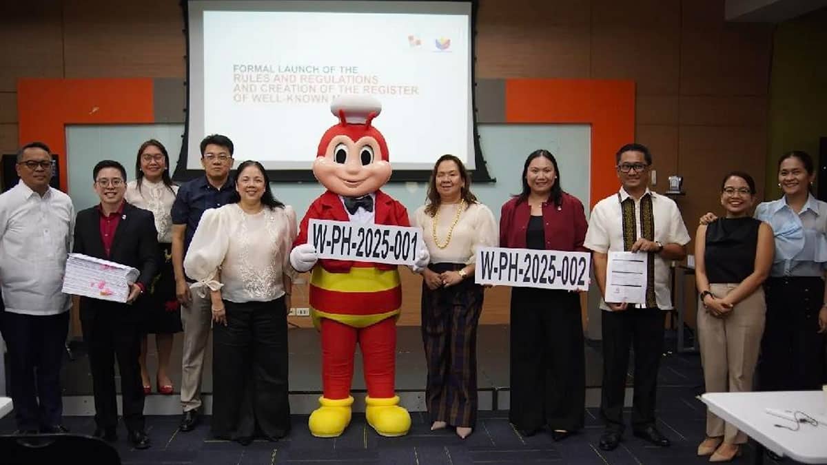 BRANDASSETS The iconic JollibeeMascot and Stacked Logo made history as the first trademarks to be officially declared Well-KnownMarks by the Philippine Intellectual Property Office. The marks were conferred on Aug. 10. —CONTRIBUTED PHOTO
