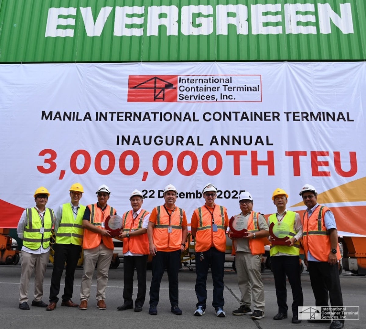 ICTSI’s Manila terminal posts record container volume in 2025