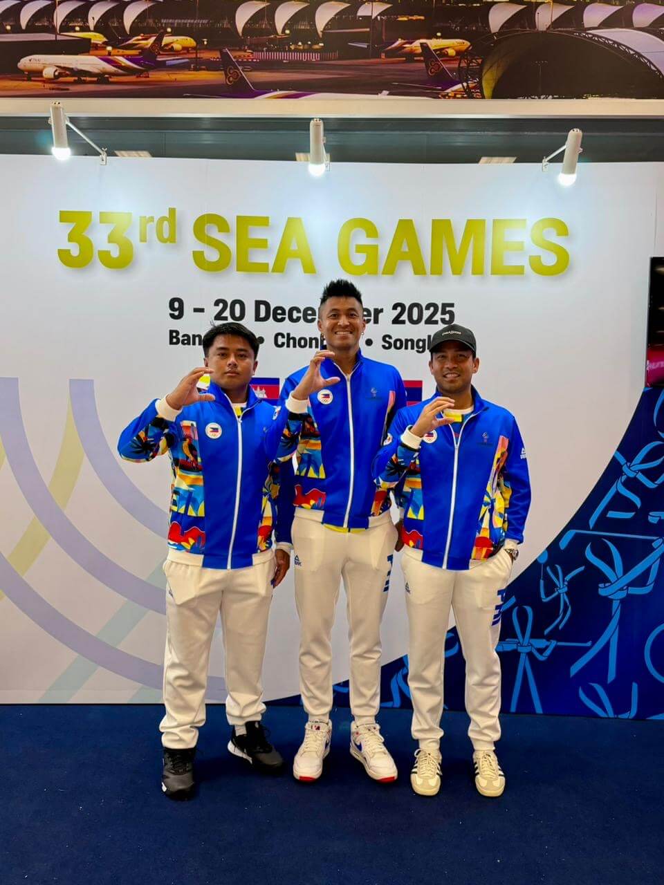 Cebuana Lhuillier Sports Ambassadors AJ Lim, Ruben Gonzales, And Francis Alcantara