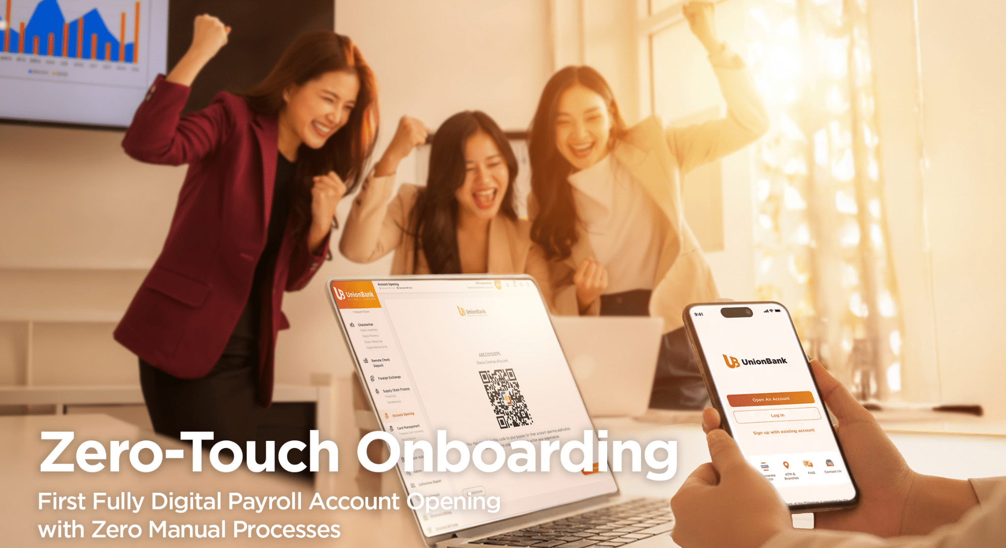 UnionBank launches zero-touch onboarding: Setting the standard for fully digital payroll account opening